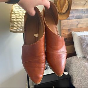 Universal Thread Wenda Cut Out Bootie in Cognac